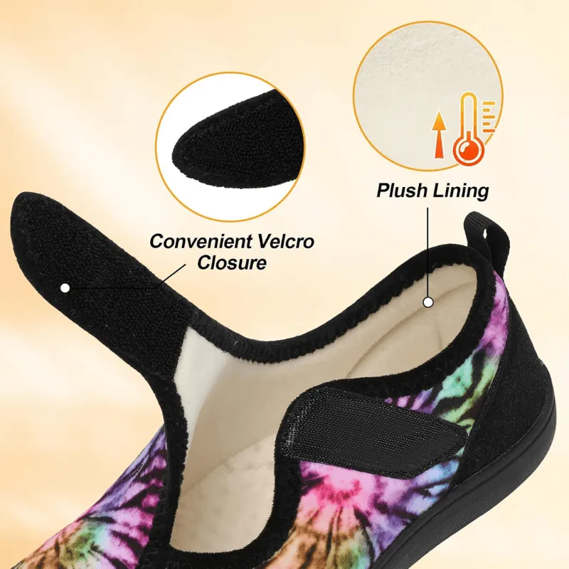 Tie Dye Slippers – Adjustable & Comfortable for Everyday Wear