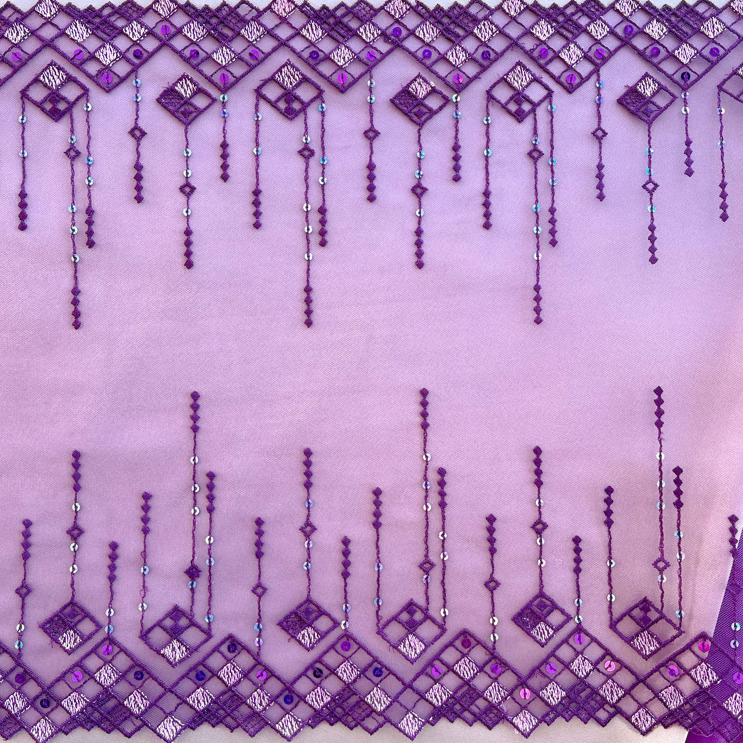 Tulle Lace #375 - Masquerade 12"