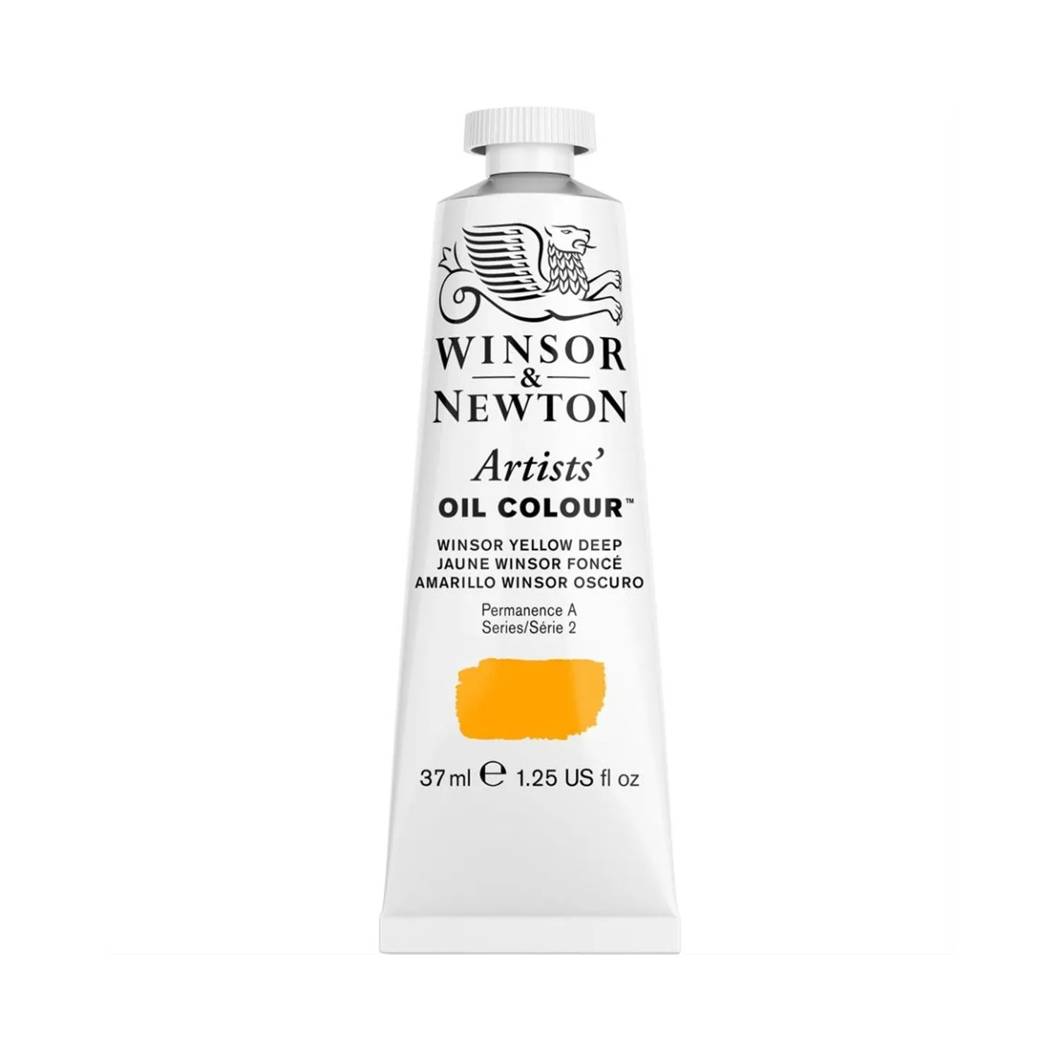 Winsor & Newton Artists' Oil Colour 37ml - S2 - Winsor Yellow Deep