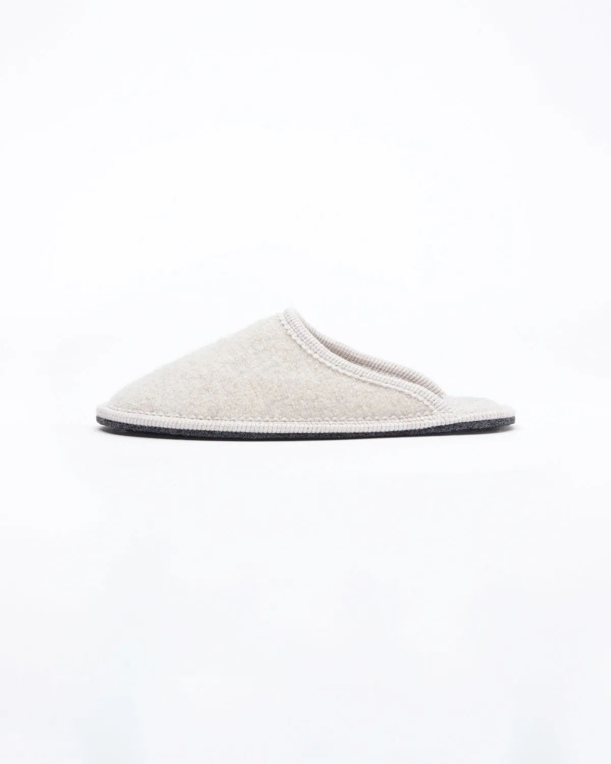 Women's Boiled Wool Stella Slipper Beige